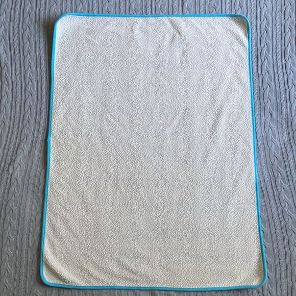 Baby Boy Kids Bundle 3 Striped Sherpa Blankets - Picture 5 of 9